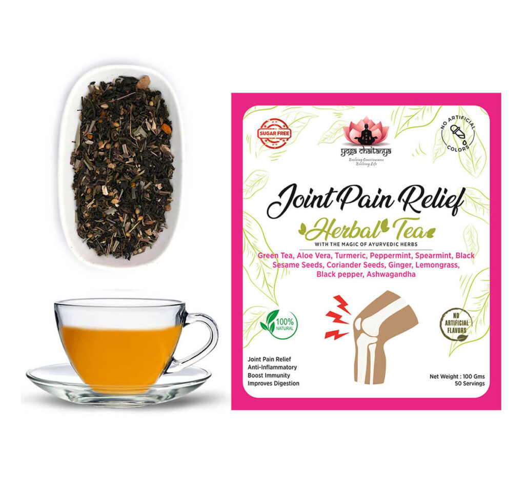 Joint Pain Relief Herbal Tea - Yoga Chaitanya