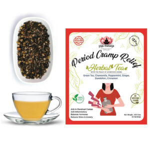 Period cramp relief herbal tea