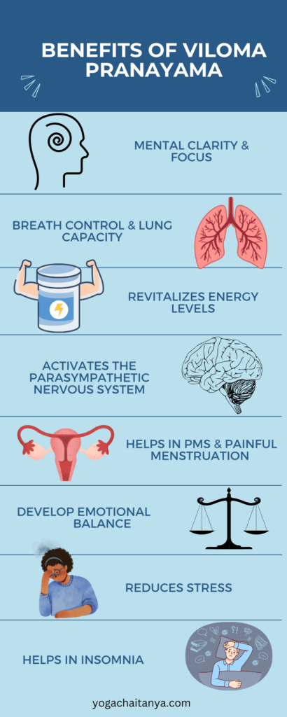 Benefits of Viloma Pranayama