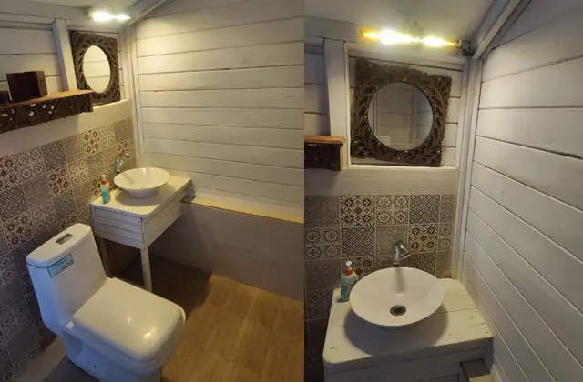 Private Bathroom – Yoga Training Campus Goa