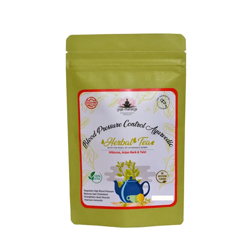 Blood pressure control ayurvedic herbal tea front