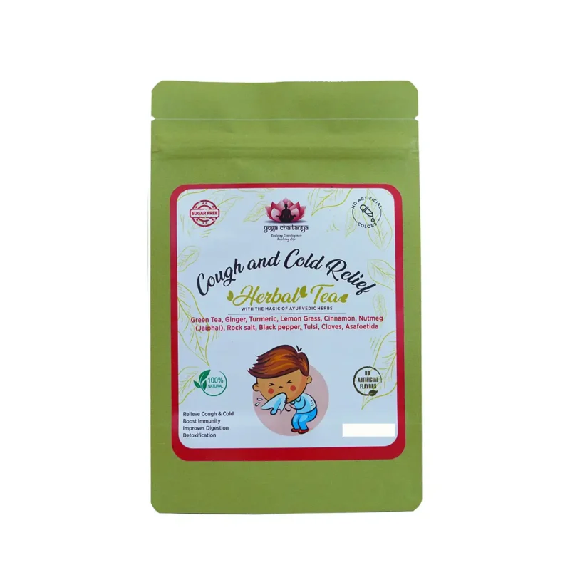 Cough & cold relief herbal tea front