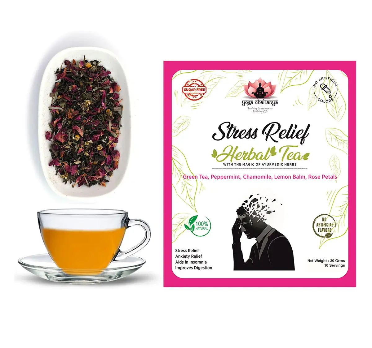 Stress Relief Herbal Tea