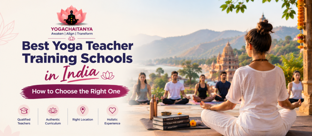 Best Yoga Teacher Training Schools in India Best Yoga Teacher Training Schools in India: How to Choose the Right School for You Best Yoga Teacher Training Schools in India
