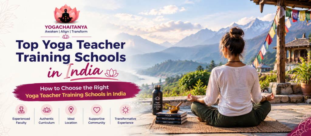 Top Yoga Teacher Training Schools in India Top Yoga Teacher Training Schools in India: How to Choose the Right Yoga Teacher Training Schools in India Top Yoga Teacher Training Schools in India