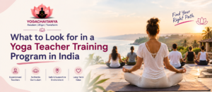 What to Look for in a Yoga Teacher Training Program in India Home What to Look for in a Yoga Teacher Training Program in India