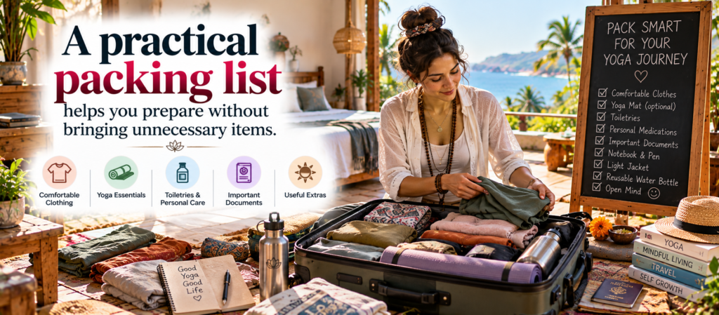 Smart Packing for a Yoga Retreat