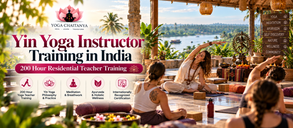 Yin Yoga Instructor Training in India Yin Yoga Instructor Training in India: 200 Hour Residential Teacher Training Yin Yoga Instructor Training in India