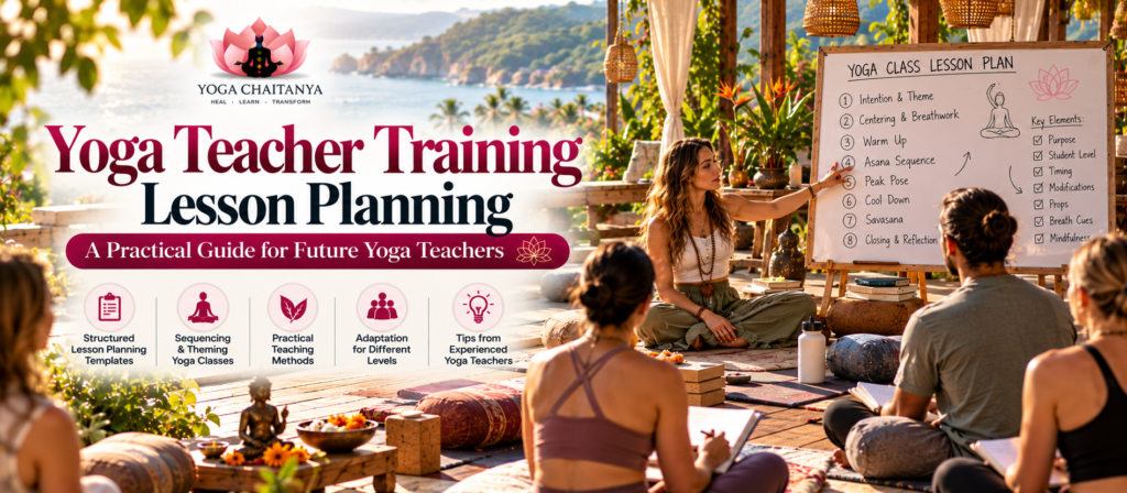 Yoga Teacher Training Lesson Planning